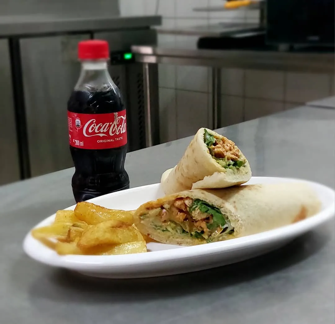 Chicken Wrap Combo
